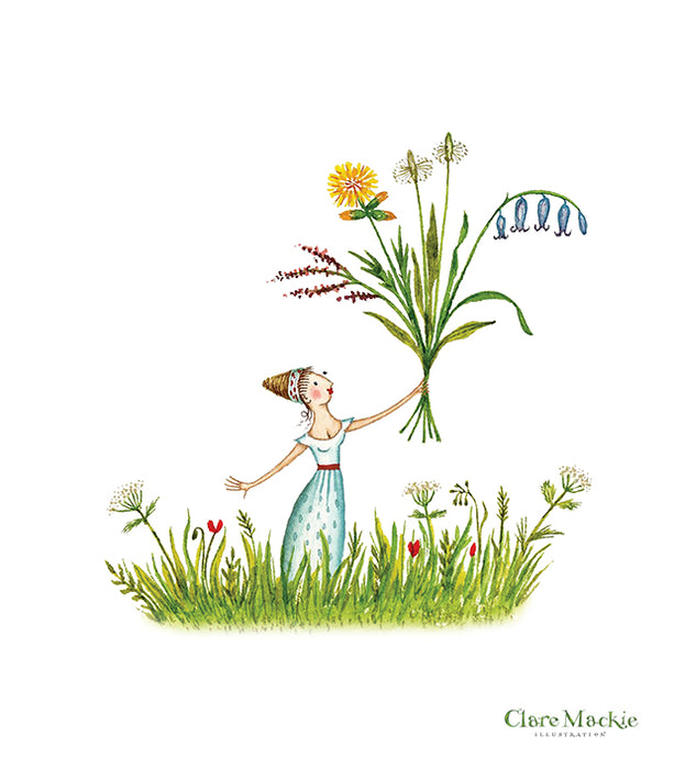 Wild Flower Lady