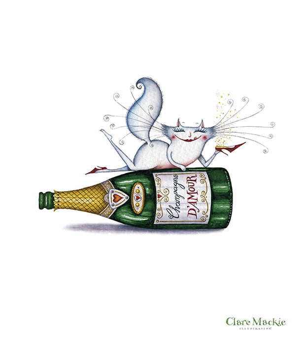 Champagne Kitty