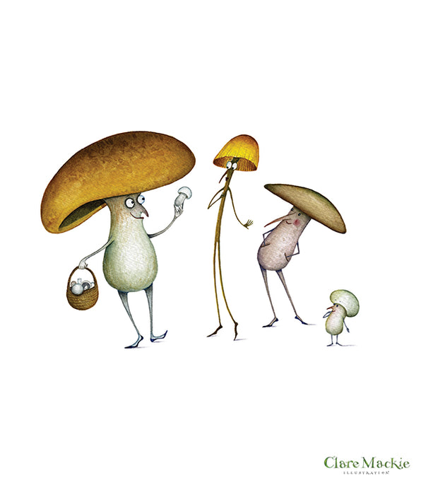 Mushroom Pickers